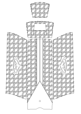 Pro Series Knurled Mats JS 550 1982-1989